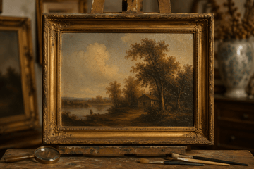 Óleo antiguo: señales para reconocer una pintura auténtica - Cositas Antiguas – La Guadaña, Anticuarios Online en Jerez , vender antigüedades, muebles antiguos