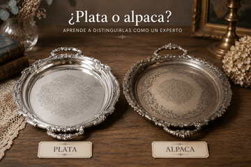 ¿Plata, alpaca o metal plateado? Aprende a distinguirlos como un experto - Cositas Antiguas – La Guadaña, Anticuarios Online en Jerez , vender antigüedades, muebles antiguos