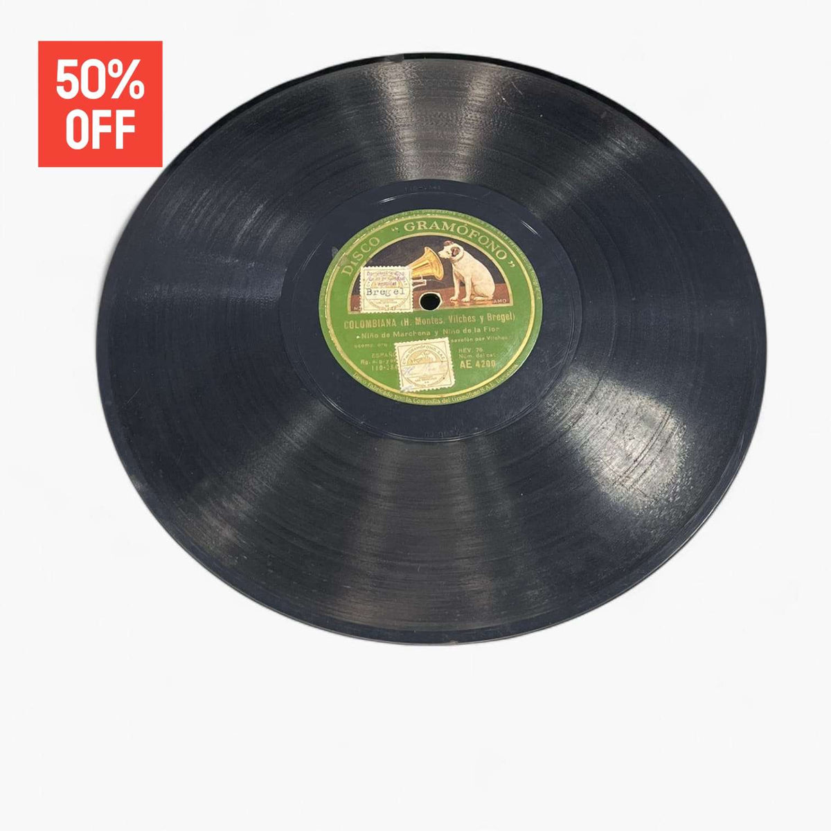 Discos de pizarra antiguos – lote de 10 discos únicos - Cositas Antiguas – La Guadaña, Anticuarios Online en Jerez , vender antigüedades, muebles antiguos