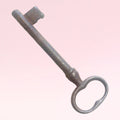 Llave antigua de forja para decoración de interiores - Cositas Antiguas – La Guadaña, Anticuarios Online en Jerez , vender antigüedades, muebles antiguos