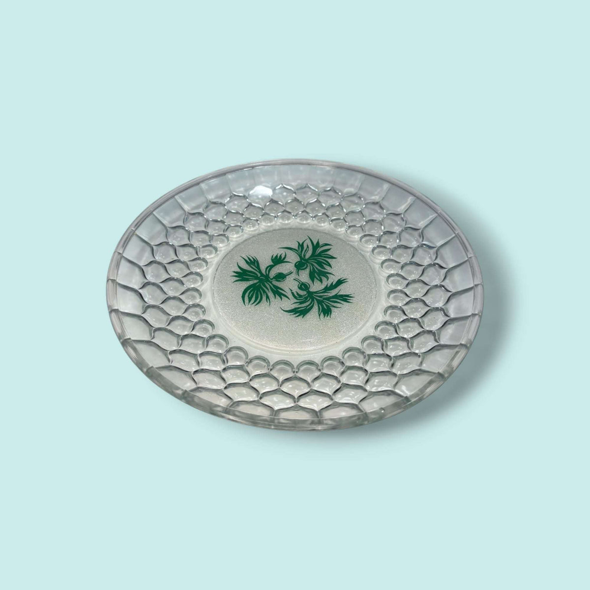 Juego de platos de cristal para canapés elegante y único - Cositas Antiguas – La Guadaña, Anticuarios Online en Jerez , vender antigüedades, muebles antiguos