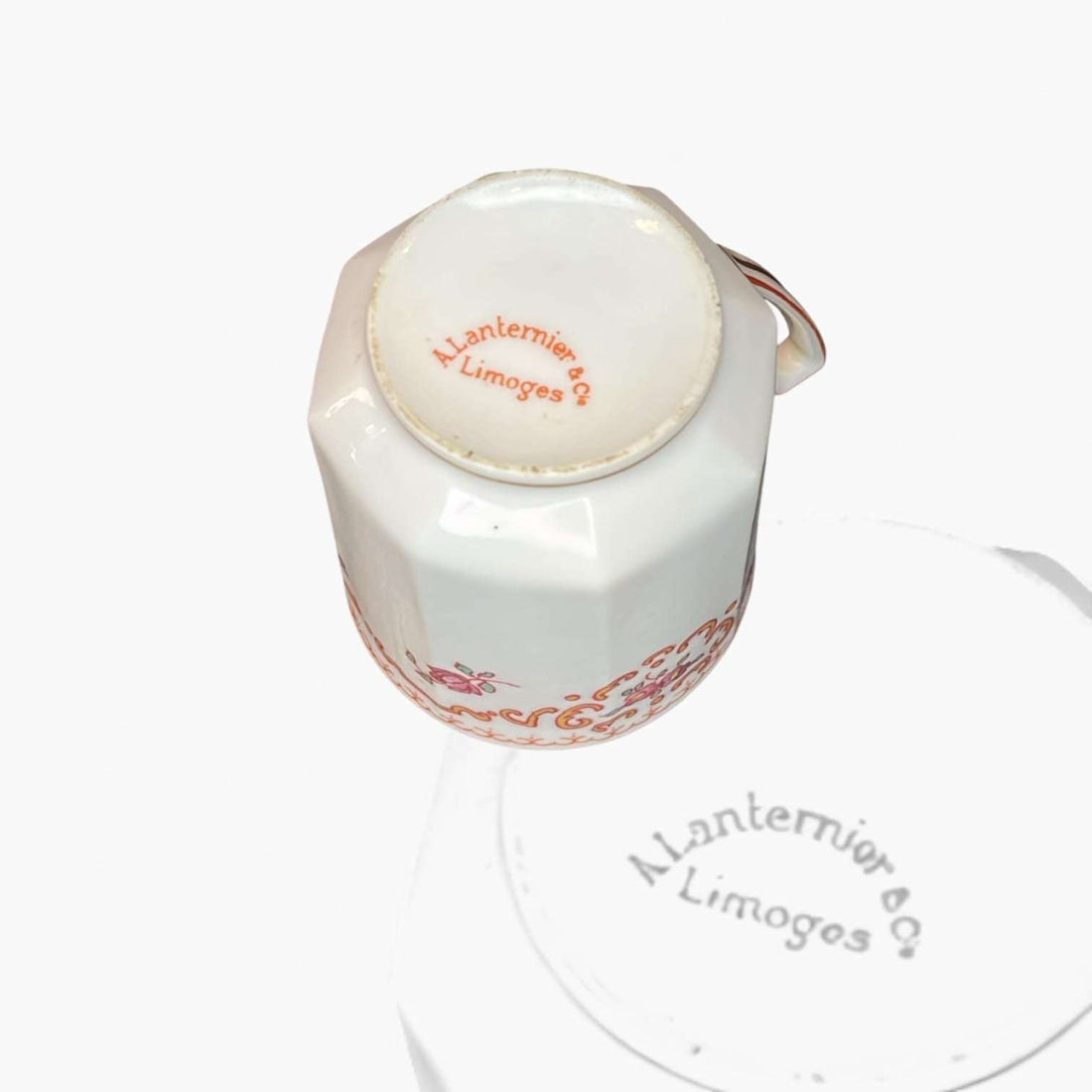 Taza Limoges antigua
