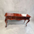 Consola de caoba con cubertero | Mueble antiguo único - Cositas Antiguas – La Guadaña, Anticuarios Online en Jerez , vender antigüedades, muebles antiguos