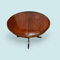 Mesa extensible de caoba con taracea para comedor - Cositas Antiguas – La Guadaña, Anticuarios Online en Jerez , vender antigüedades, muebles antiguos