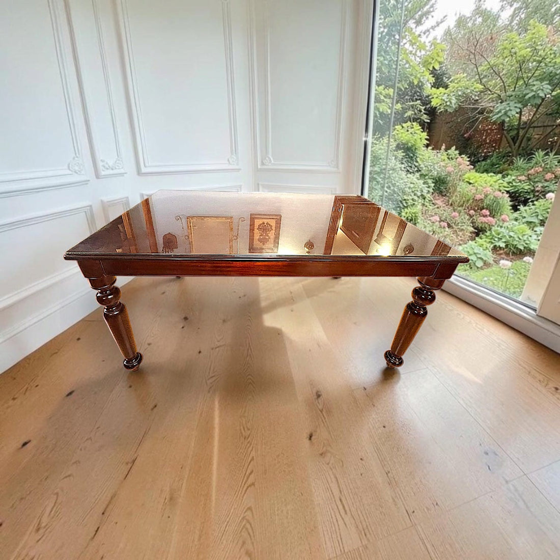El principal atractivo de esta mesa está en una construcción sencilla de 