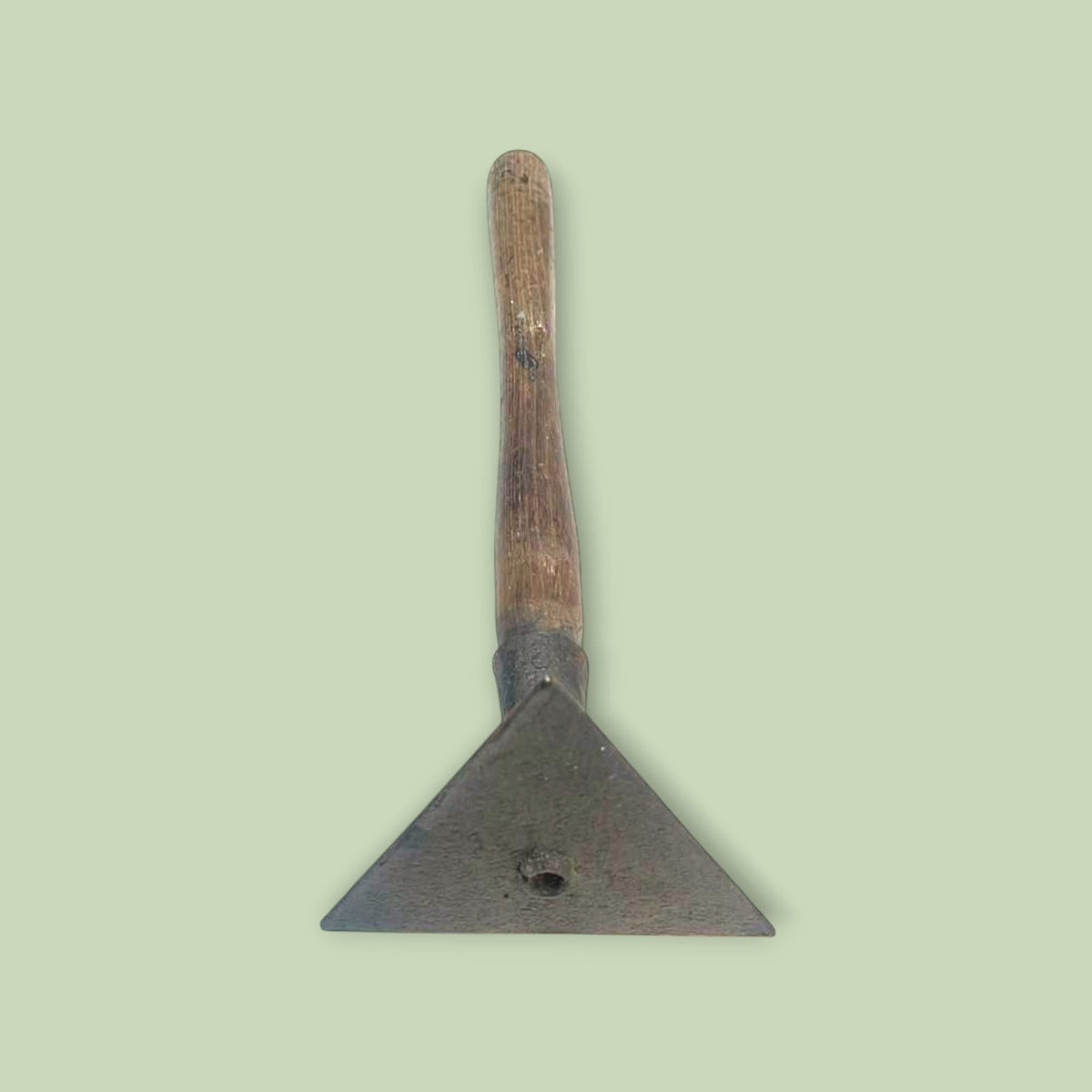 Raspador triangular de pintura antiguo – Pieza única - Cositas Antiguas – La Guadaña, Anticuarios Online en Jerez , vender antigüedades, muebles antiguos