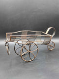 Portabotellas de cobre en forma de carro, elegante y decorativo - Cositas Antiguas – La Guadaña, Anticuarios Online en Jerez , vender antigüedades, muebles antiguos