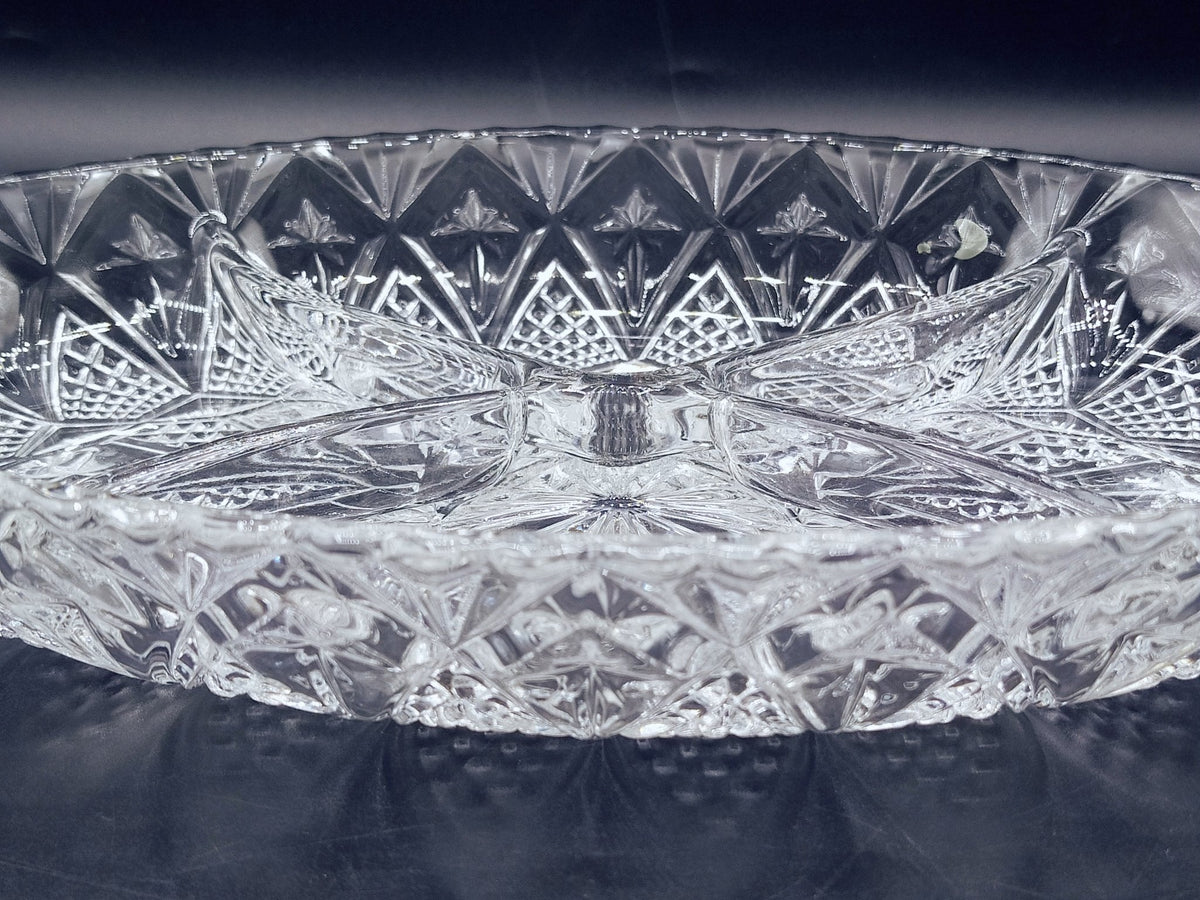 Entremesera de cristal de alta calidad - Cositas Antiguas – La Guadaña, Anticuarios Online en Jerez , vender antigüedades, muebles antiguos